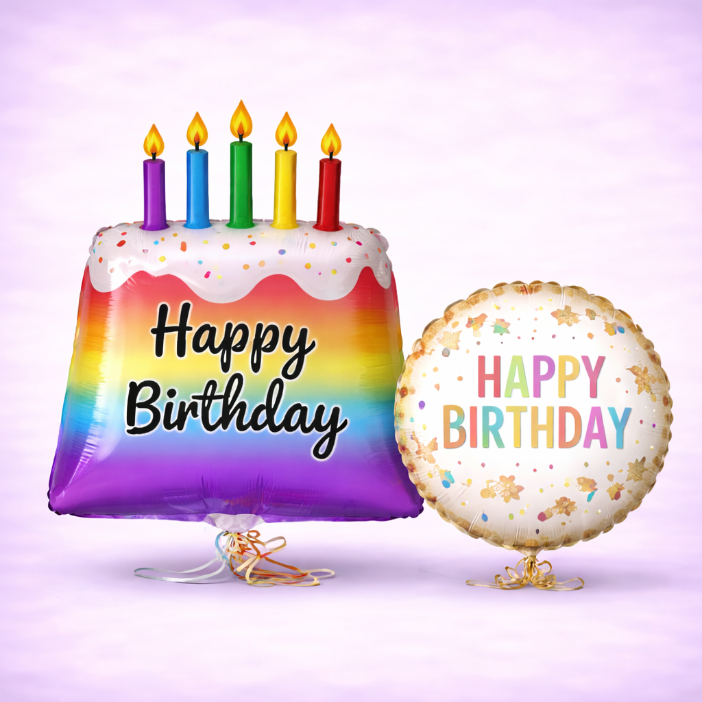 Birthday Mylar Balloons