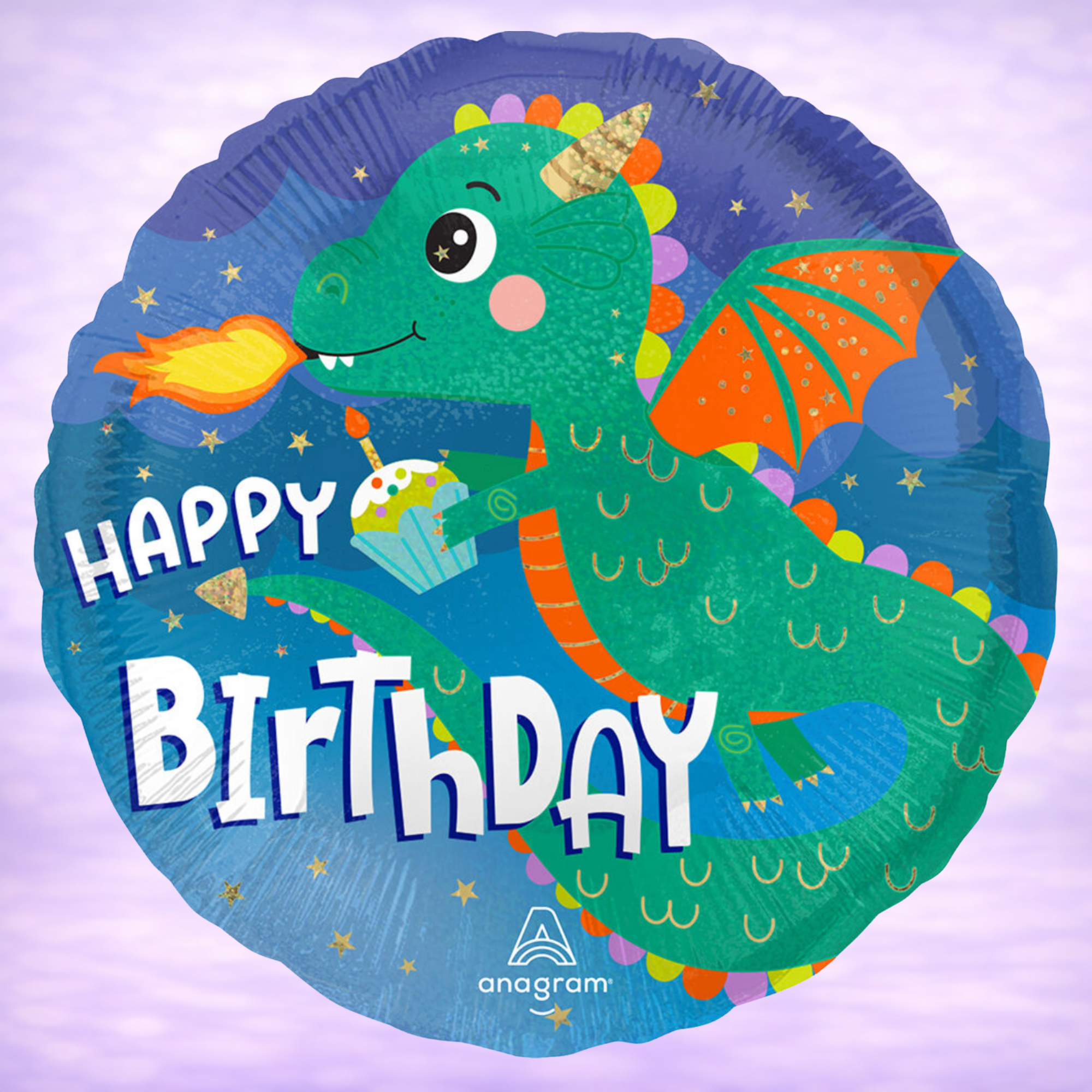 Cutie Dragon Birthday 17"