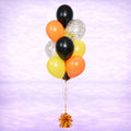 Construction Inspired Confetti Balloon Bouquet- 10 Balloons