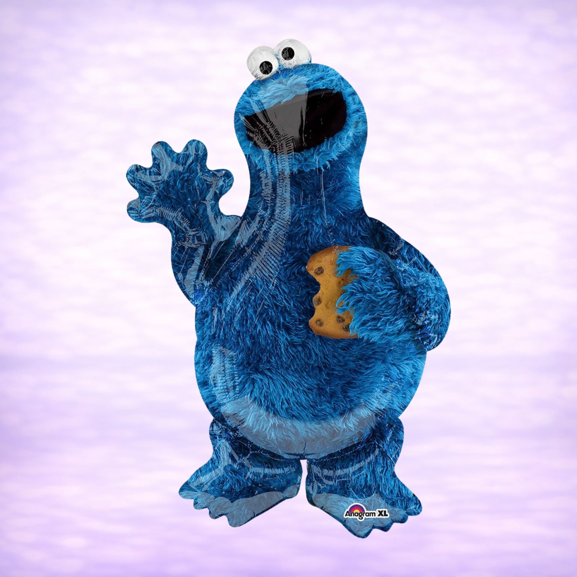 Cookie Monster Mylar Balloon 35"