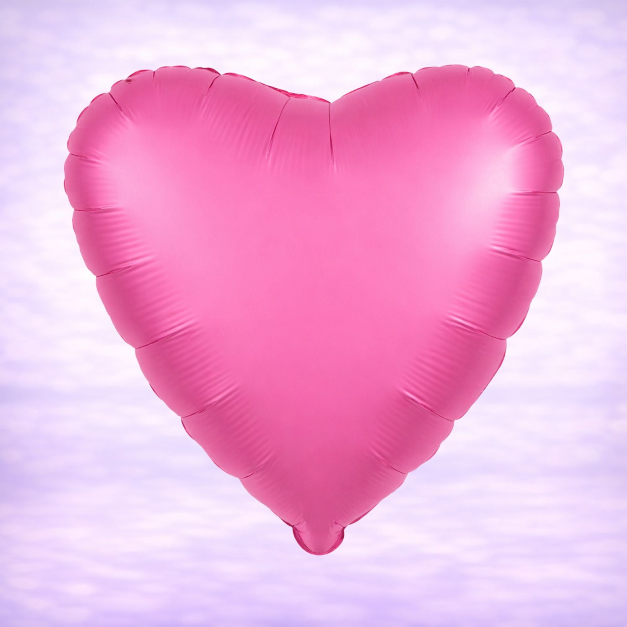 Solid Color Mylar Heart