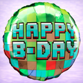 Happy Birthday Pixels 18"