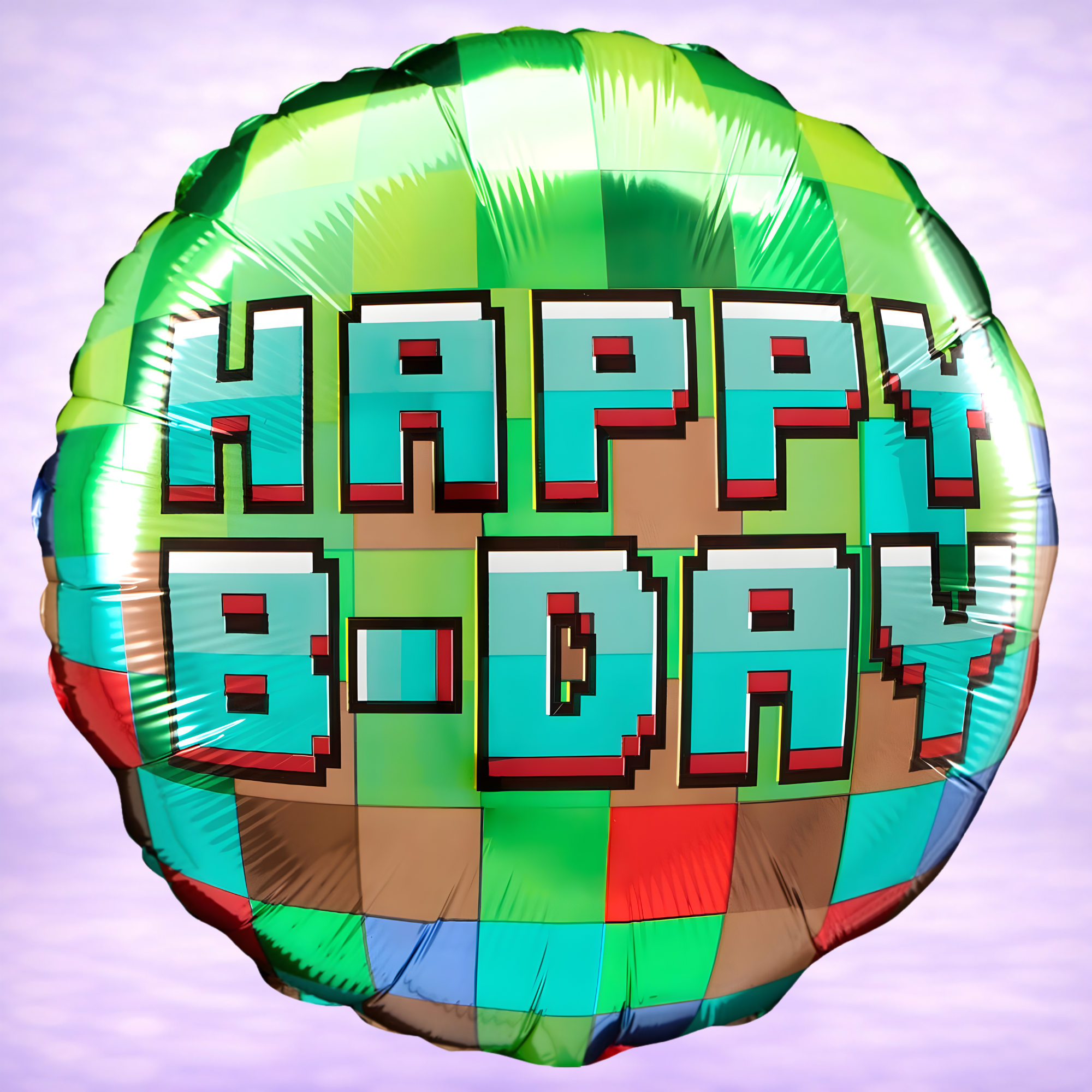 Happy Birthday Pixels 18"