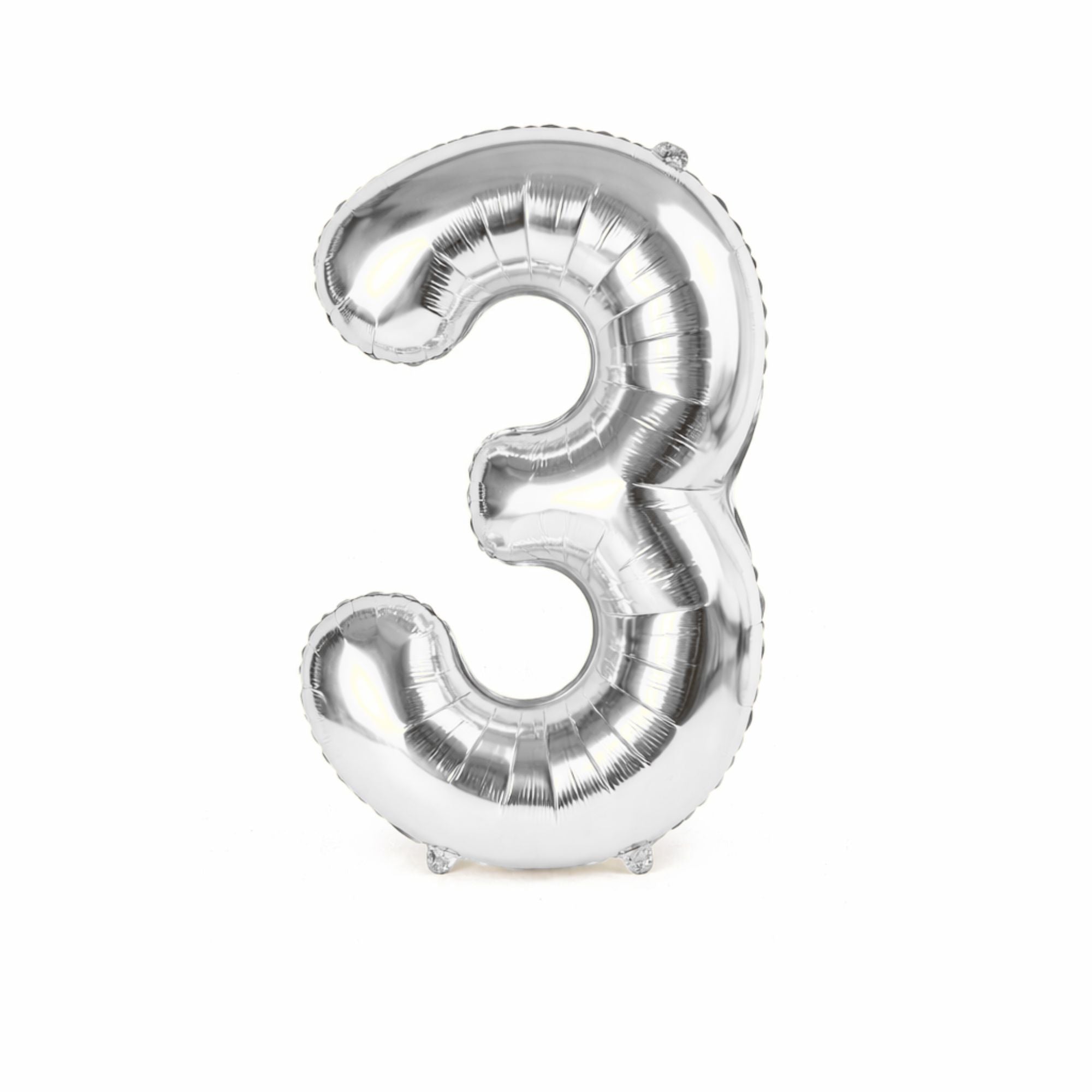 34" Jumbo Numbers- Silver