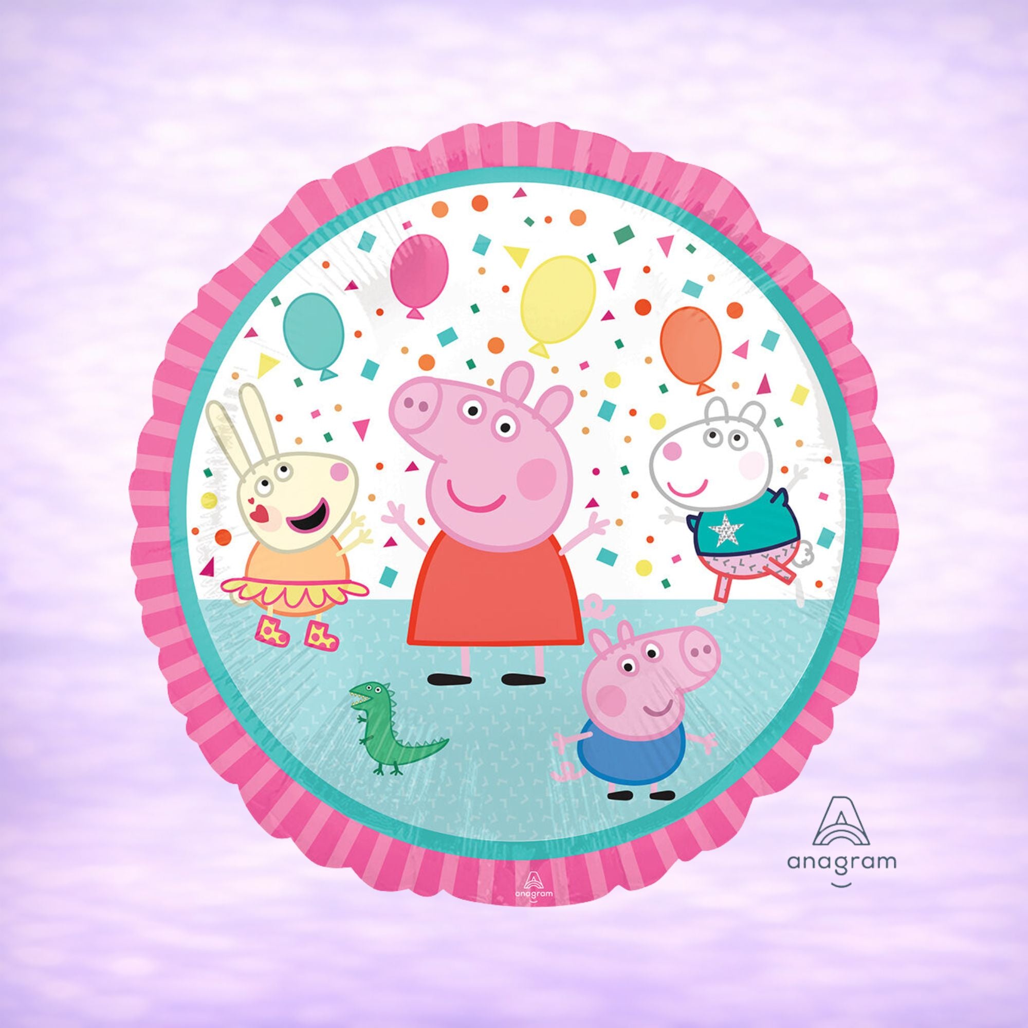Peppa Pig Mylar Balloon 17"