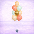 Blush and Mint Balloon Bouquet- 10 Balloons