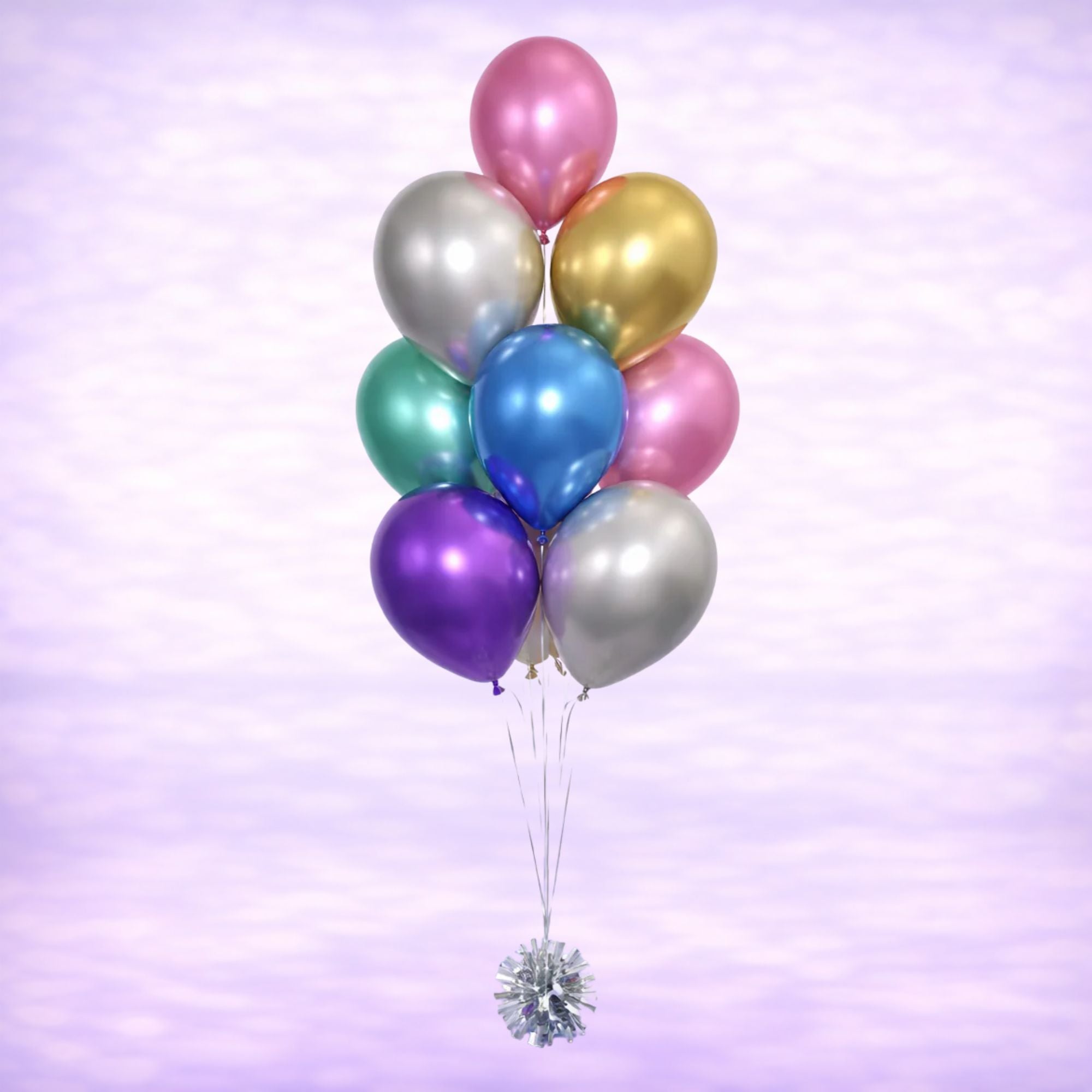 Reflex Balloon Bouquet- 10 Balloons