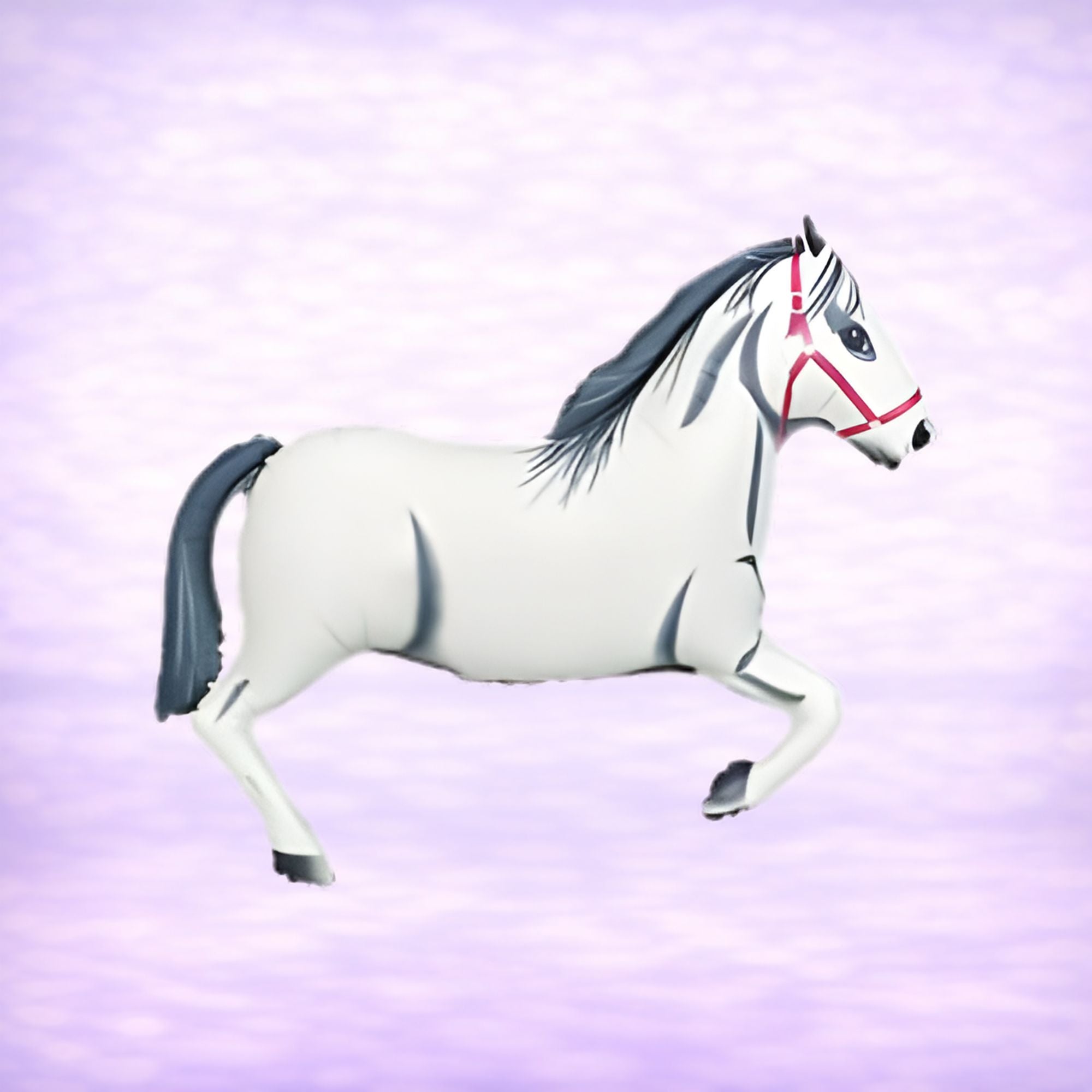 White Horse Mylar Balloon 43"