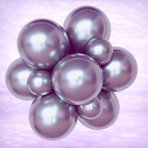 12" Belbal Glossy Purple Latex Balloons 50ct