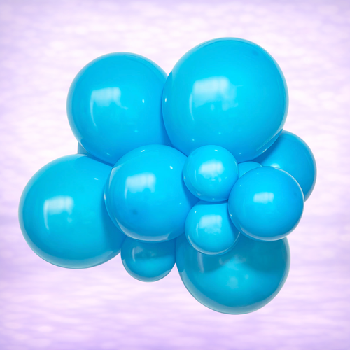12" Belbal Cyan Latex Balloons 100ct