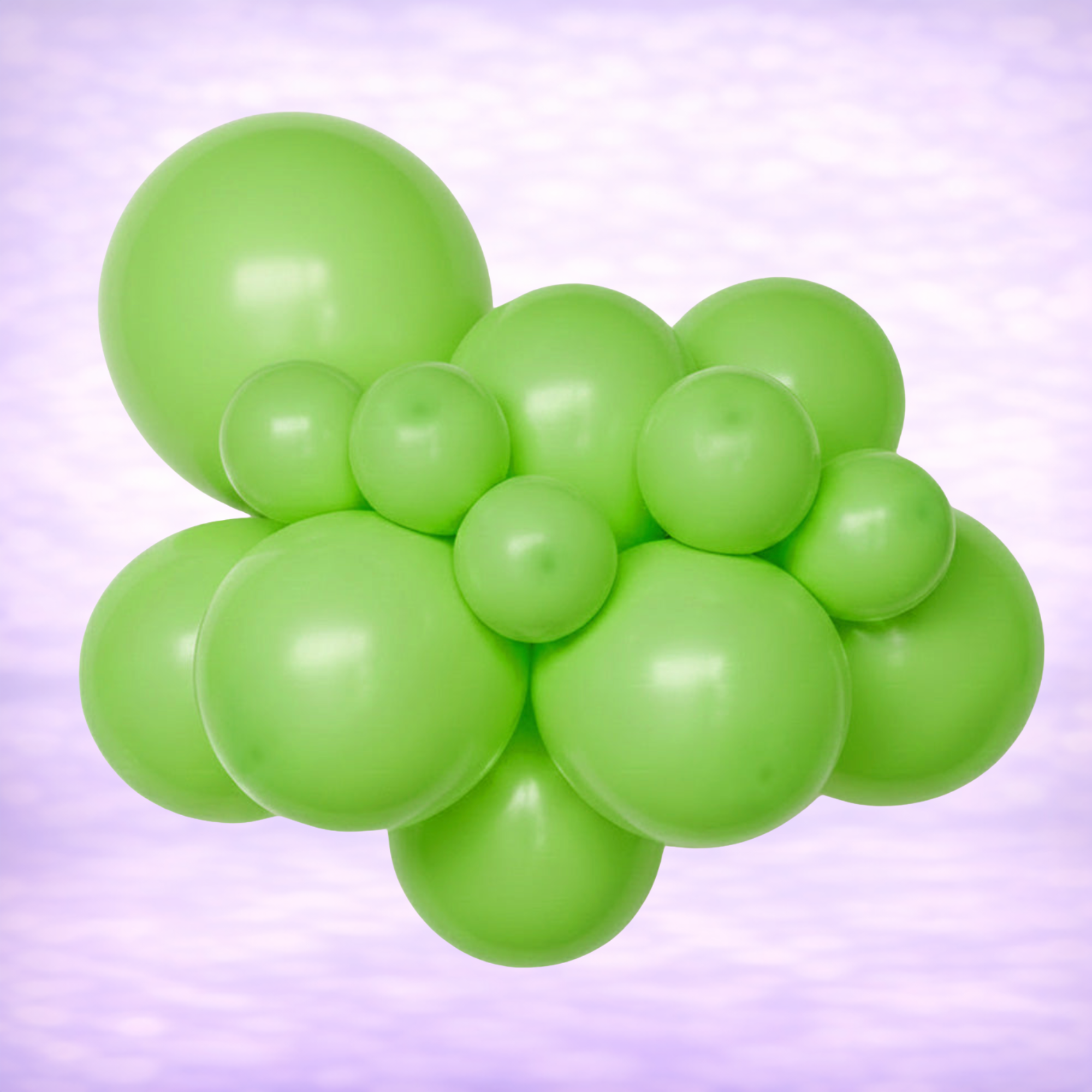 5" Belbal Lime Green Latex Balloons 100ct