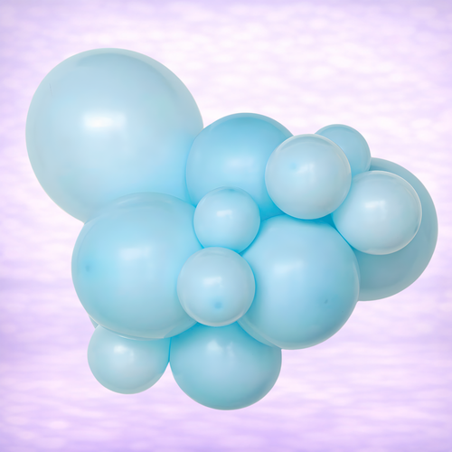 12" Belbal Ice Blue Latex Balloons 100ct