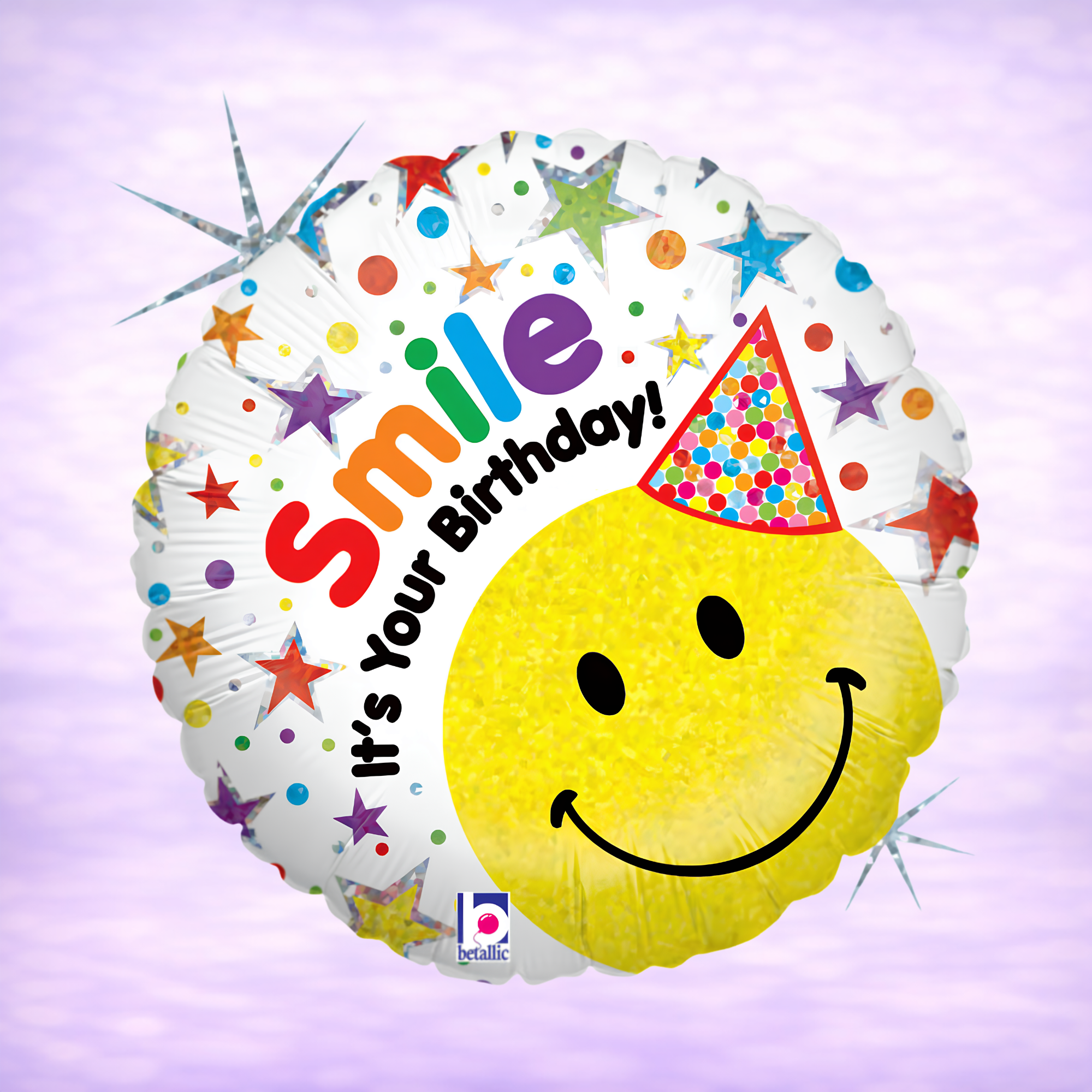 Smiley Birthday Hat 18"