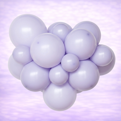 12" Belbal Lilac Breeze Latex Balloons 100ct