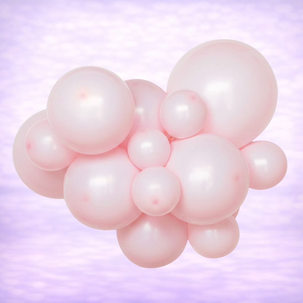 12" Belbal Soft Pink Latex Balloons 100ct