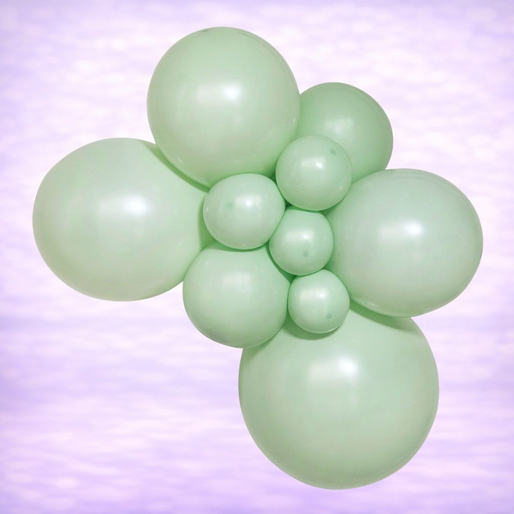 12" Belbal Kiwi Cream Latex Balloons 100ct