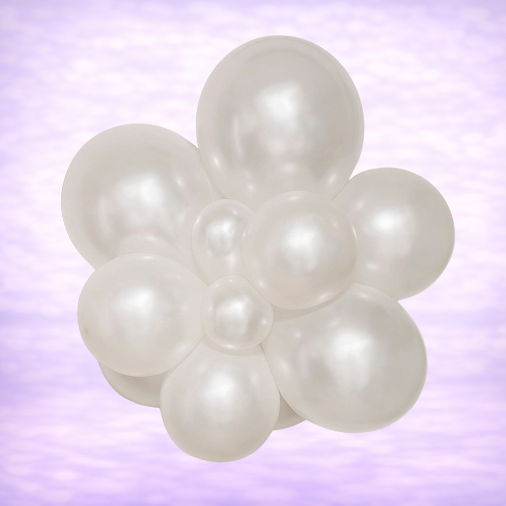 5" Belbal Metallic Pearl Latex Balloons 50ct