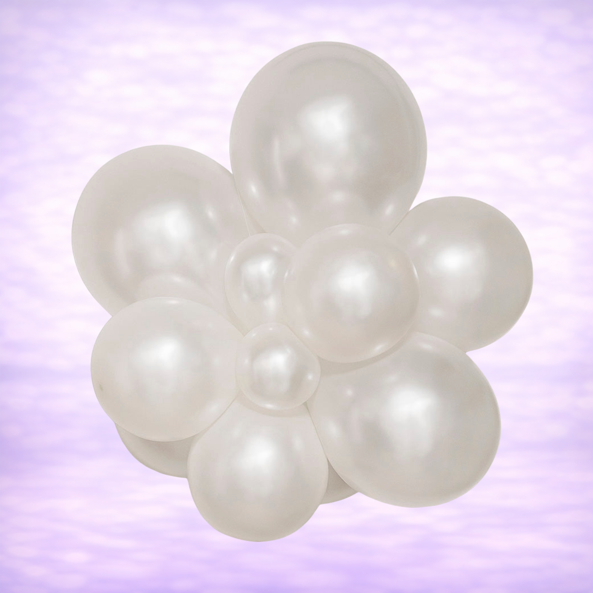 5" Belbal Metallic Pearl Latex Balloons 50ct