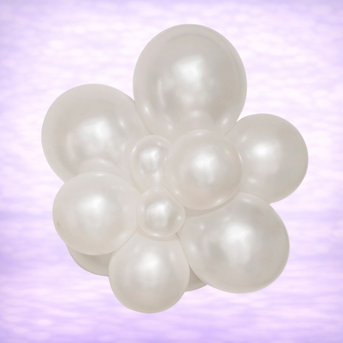 12" Belbal Metallic Pearl Latex Balloons 50ct