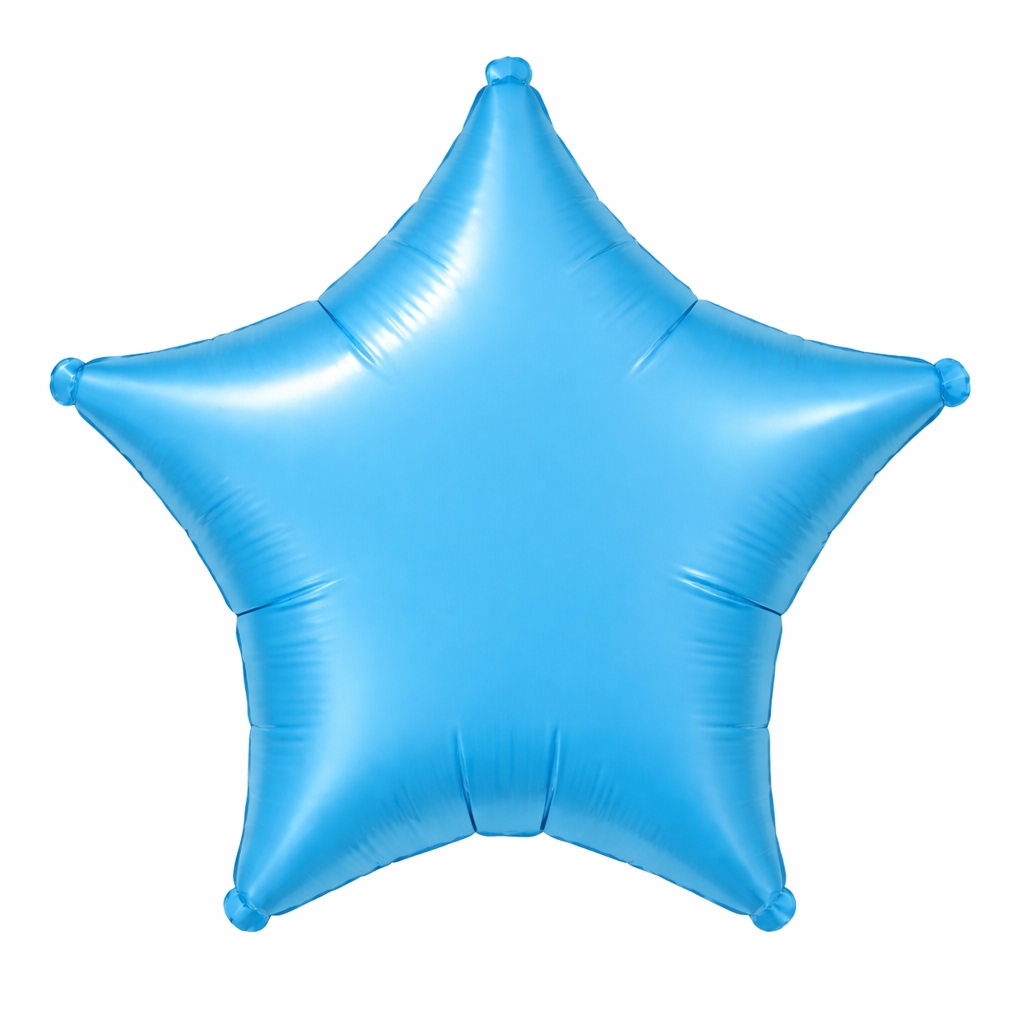 Solid Color Mylar Star