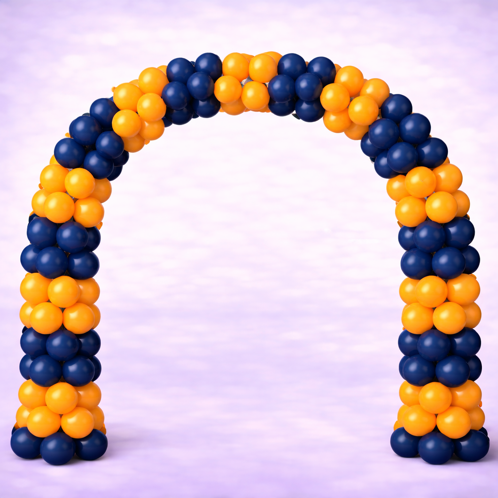 12' x 12' Balloon Arch Choose Your Colors Up To 4
