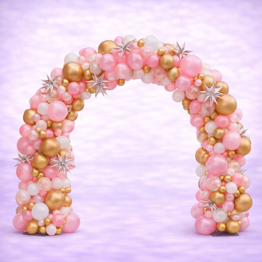 Custom Deluxe Organic Balloon Arches