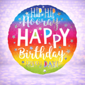 Hip Hip Hooray Birthday Balloon 28"