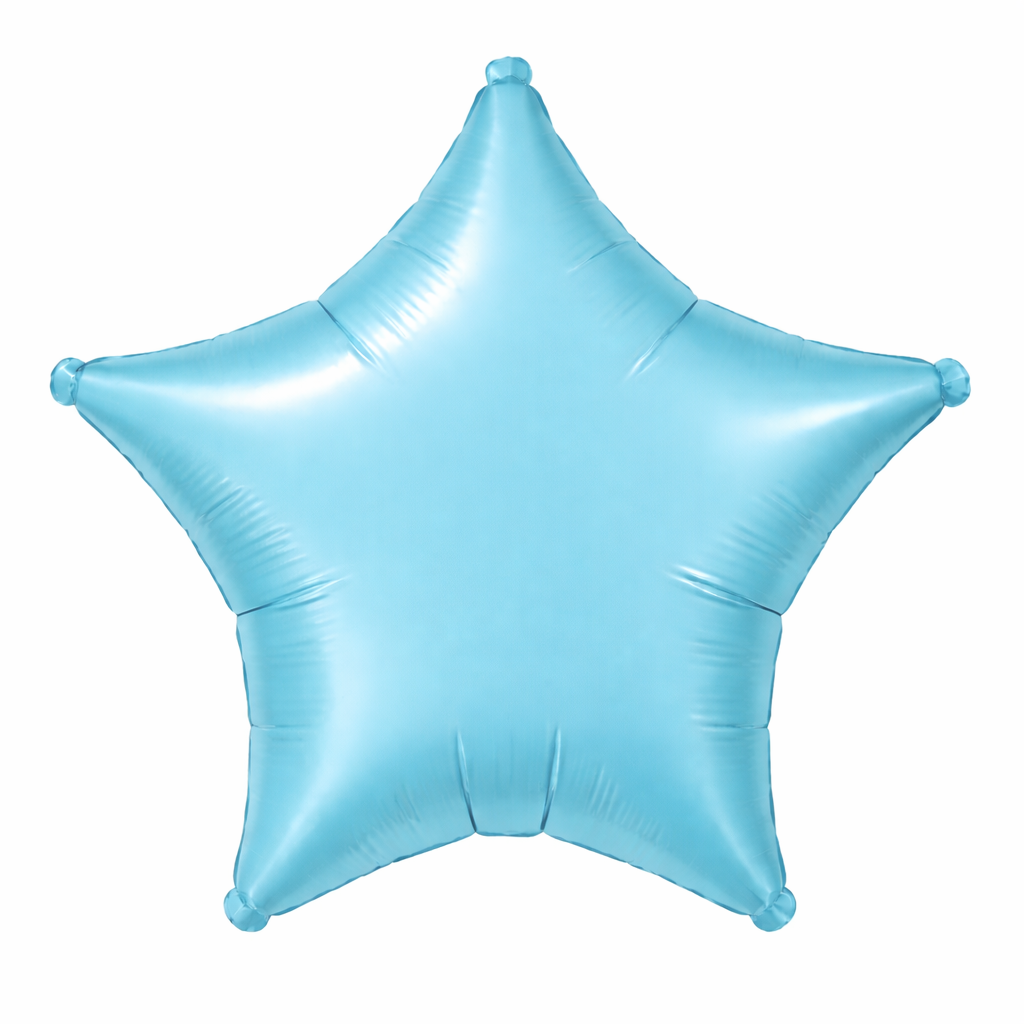Solid Color Mylar Star