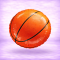 Basketball Mylar Balloon 18"