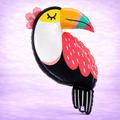 Summer Toucan Mylar Balloon 39"