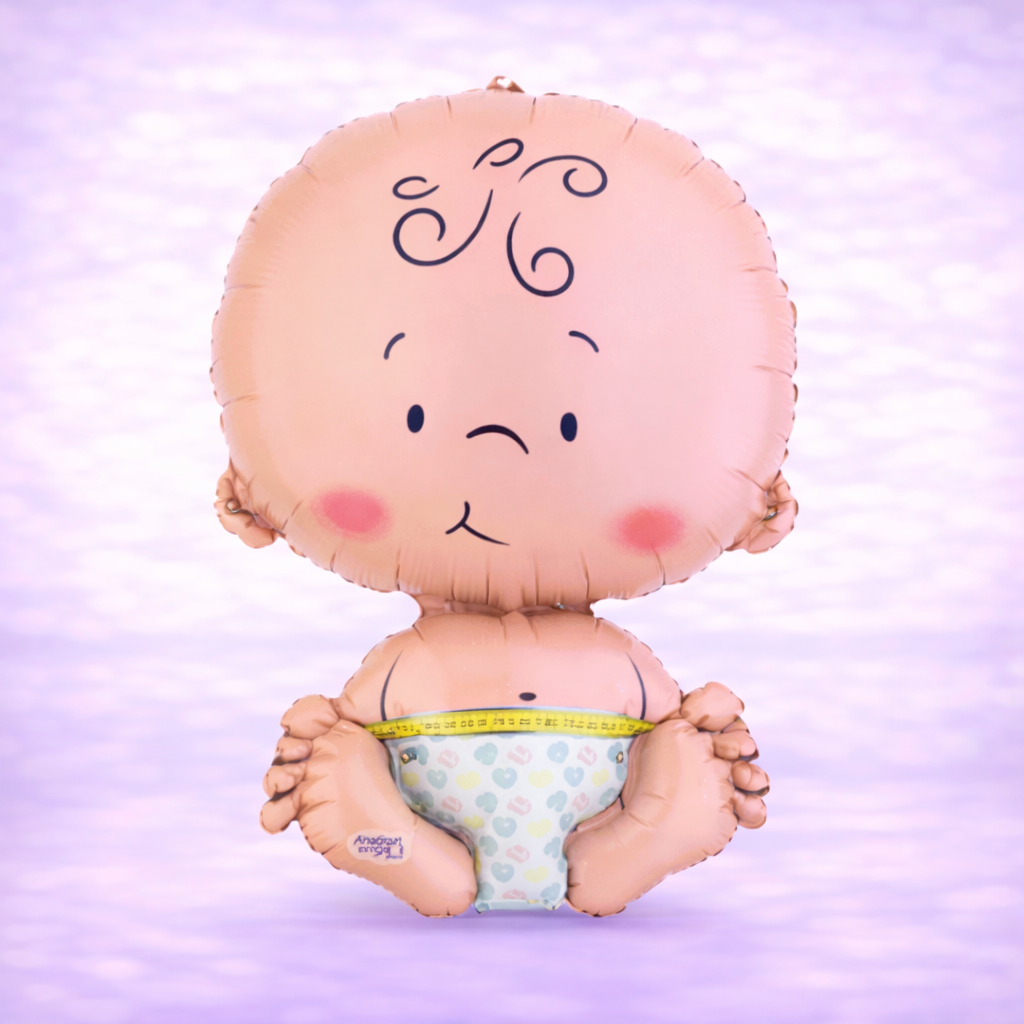 Welcome Baby Mylar Balloon 24"