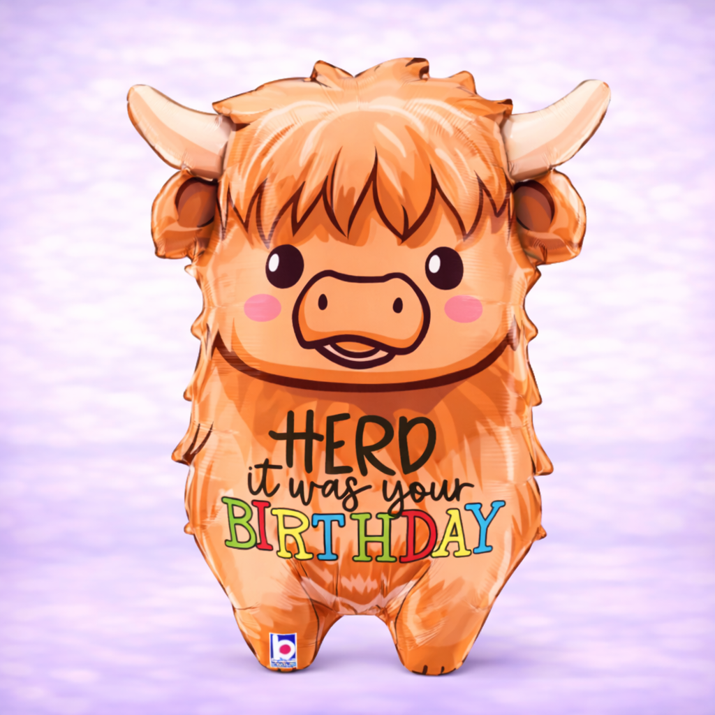 Highland Cow Balloon