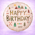 Wilderness Birthday Mylar Balloon 17"