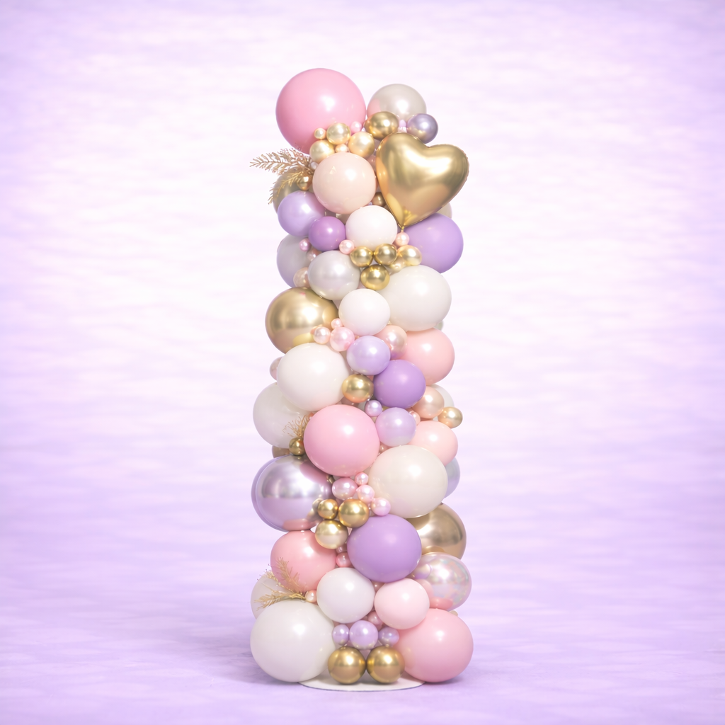 Custom Deluxe Organic Balloon Towers