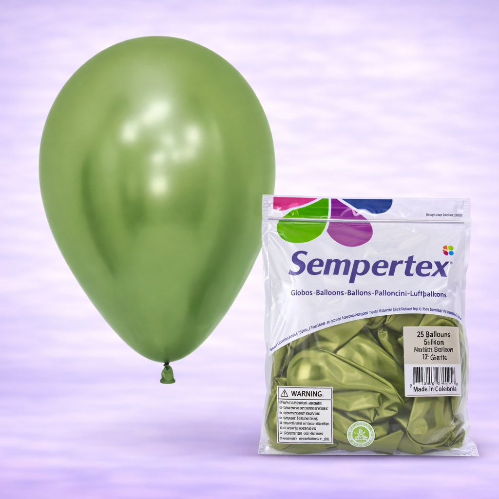 11" Reflex Key Lime Latex Balloons 25ct