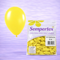 5" Fashion Yellow Latex Balloons 50ct