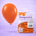 11" Deluxe Sunset Orange Latex Balloons 25ct