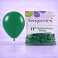 11" Fashion Forest Green Latex Balloons 25ct