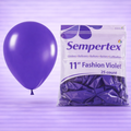 11" Fashion Violet Latex Balloons 25ct