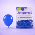 5" Fashion Royal Blue Latex Balloons 50ct