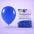 18" Fashion Royal Blue Latex Balloons 6ct