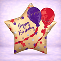 Satin Happy Birthday Balloon 28"