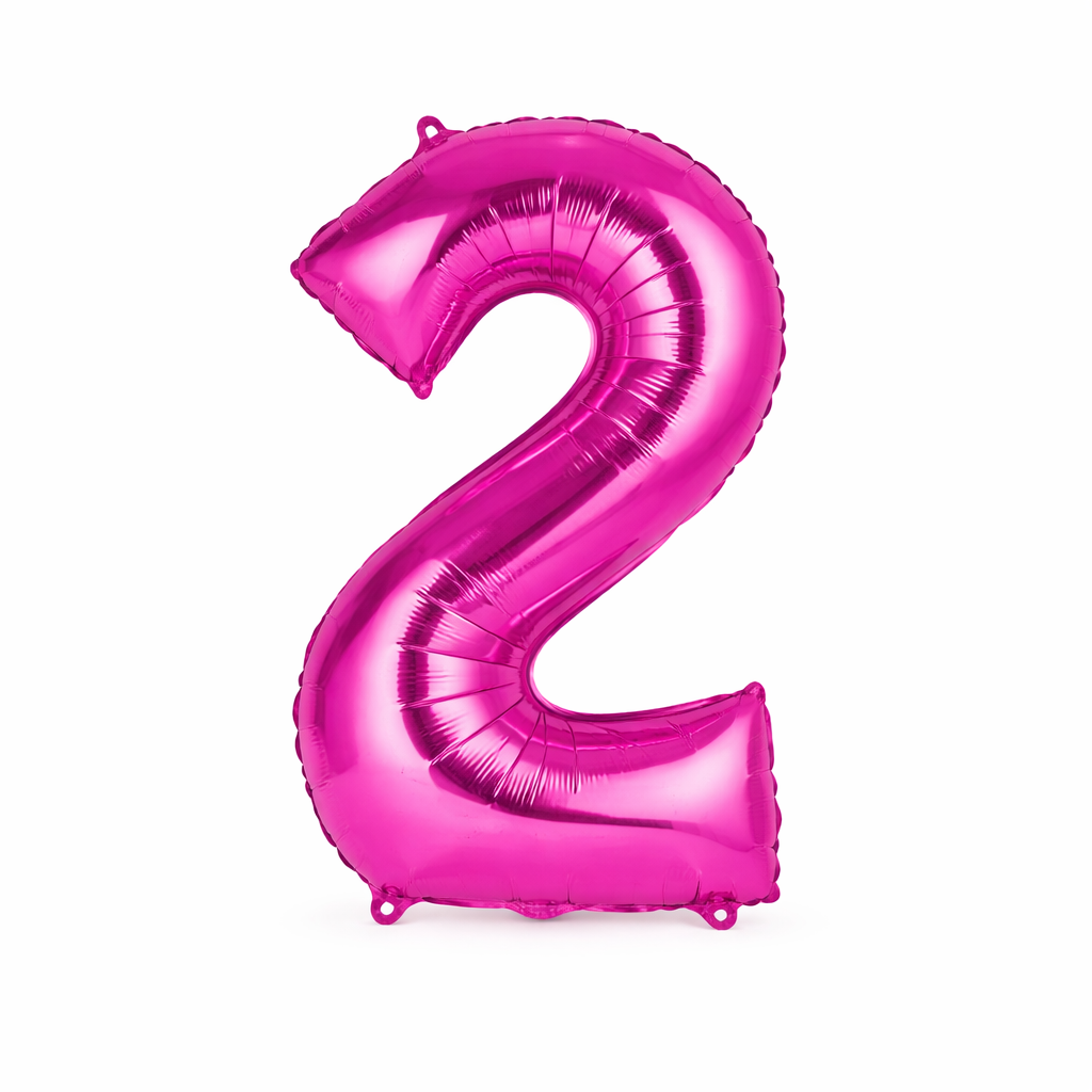 34" Jumbo Numbers- Pink