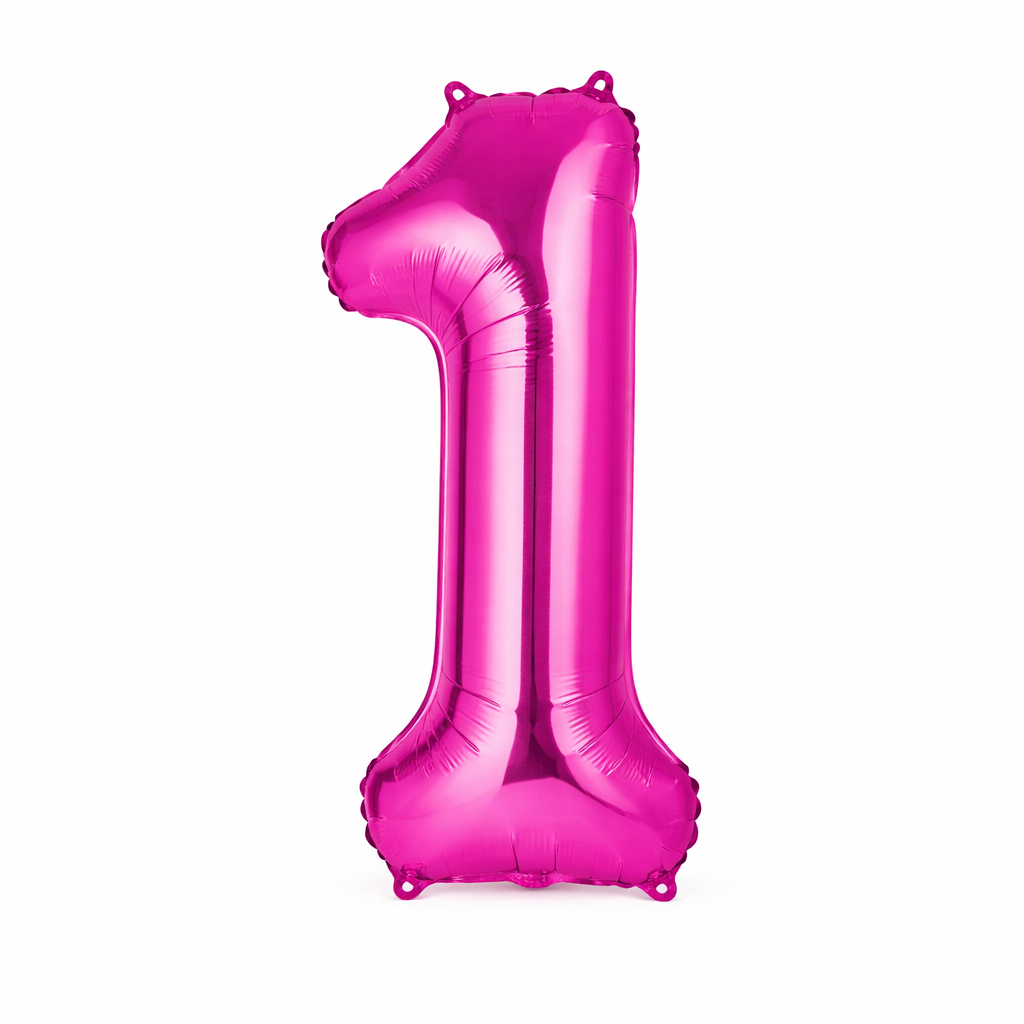 34" Jumbo Numbers- Pink