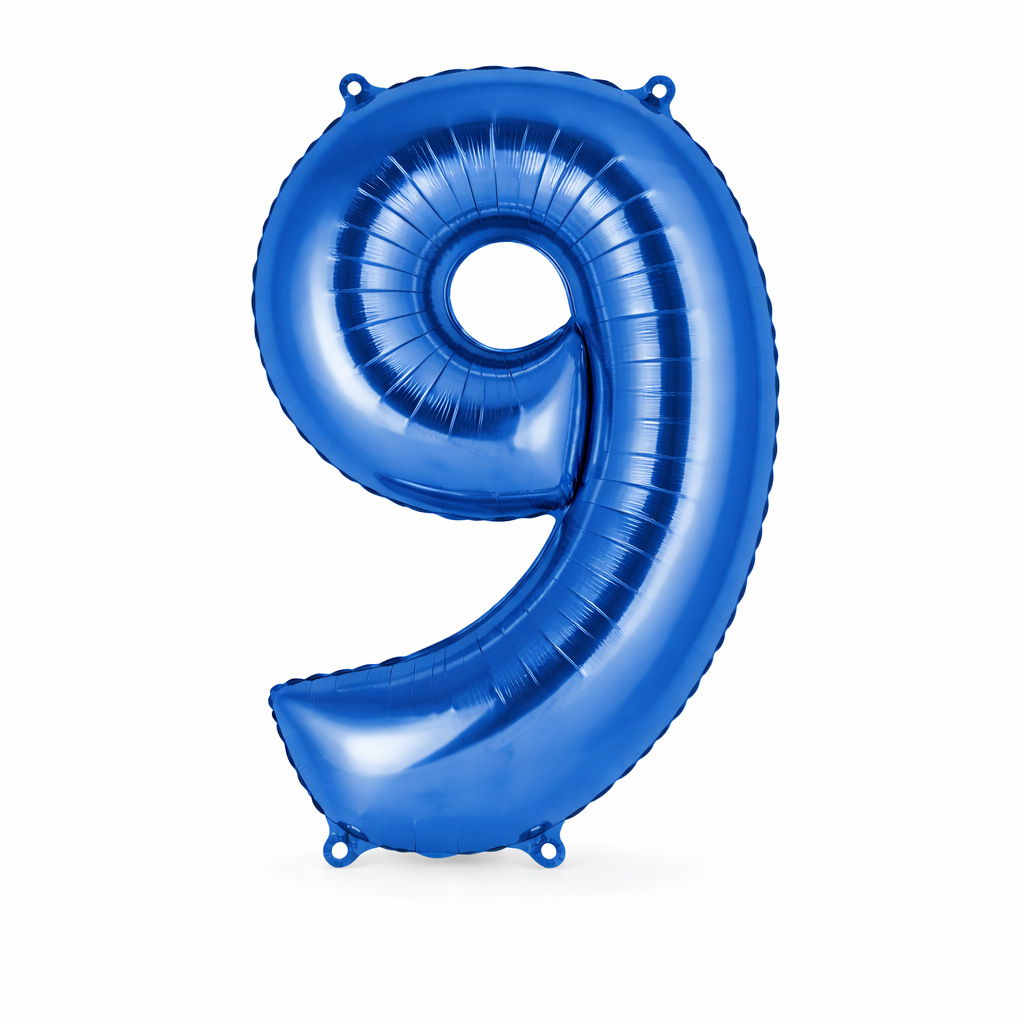 34" Jumbo Numbers- Blue