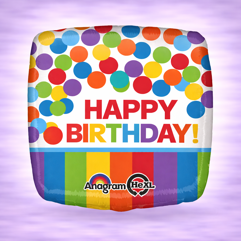 Primary Rainbow Birthday