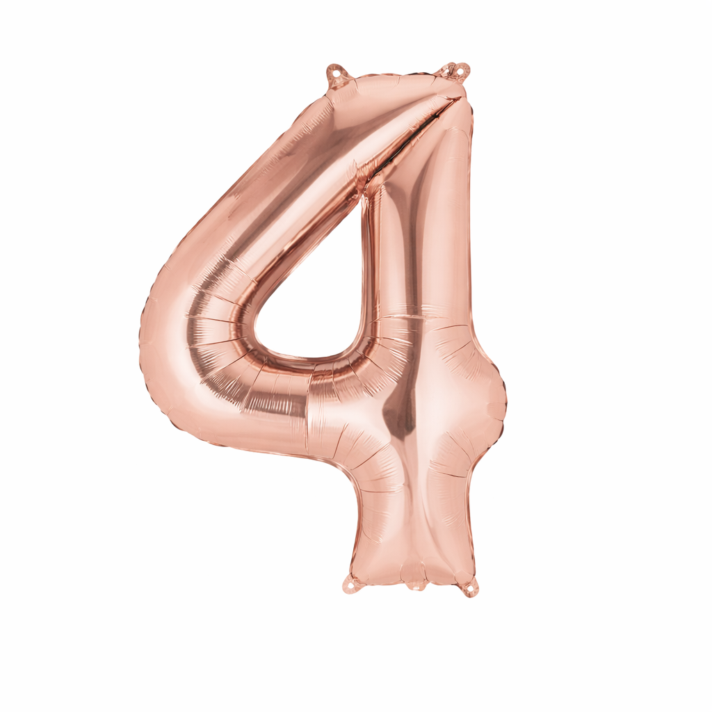 34" Jumbo Numbers- Rose Gold