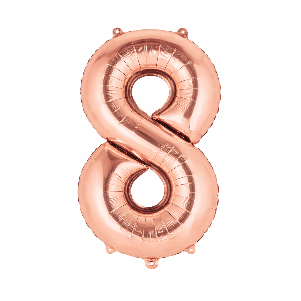 34" Jumbo Numbers- Rose Gold