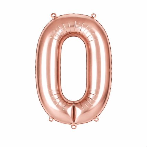34" Jumbo Numbers- Rose Gold