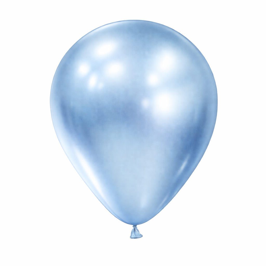 Single Metallic or Reflex Latex Balloons: Helium-Filled